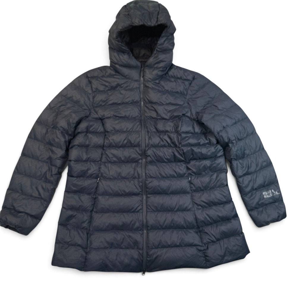 Eddie Bauer Cirruslite 650 Down Parka Womens Petite XL PXL Puffer Jacket Parka